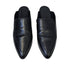 Frank & Oak Womens Black Leather Mules