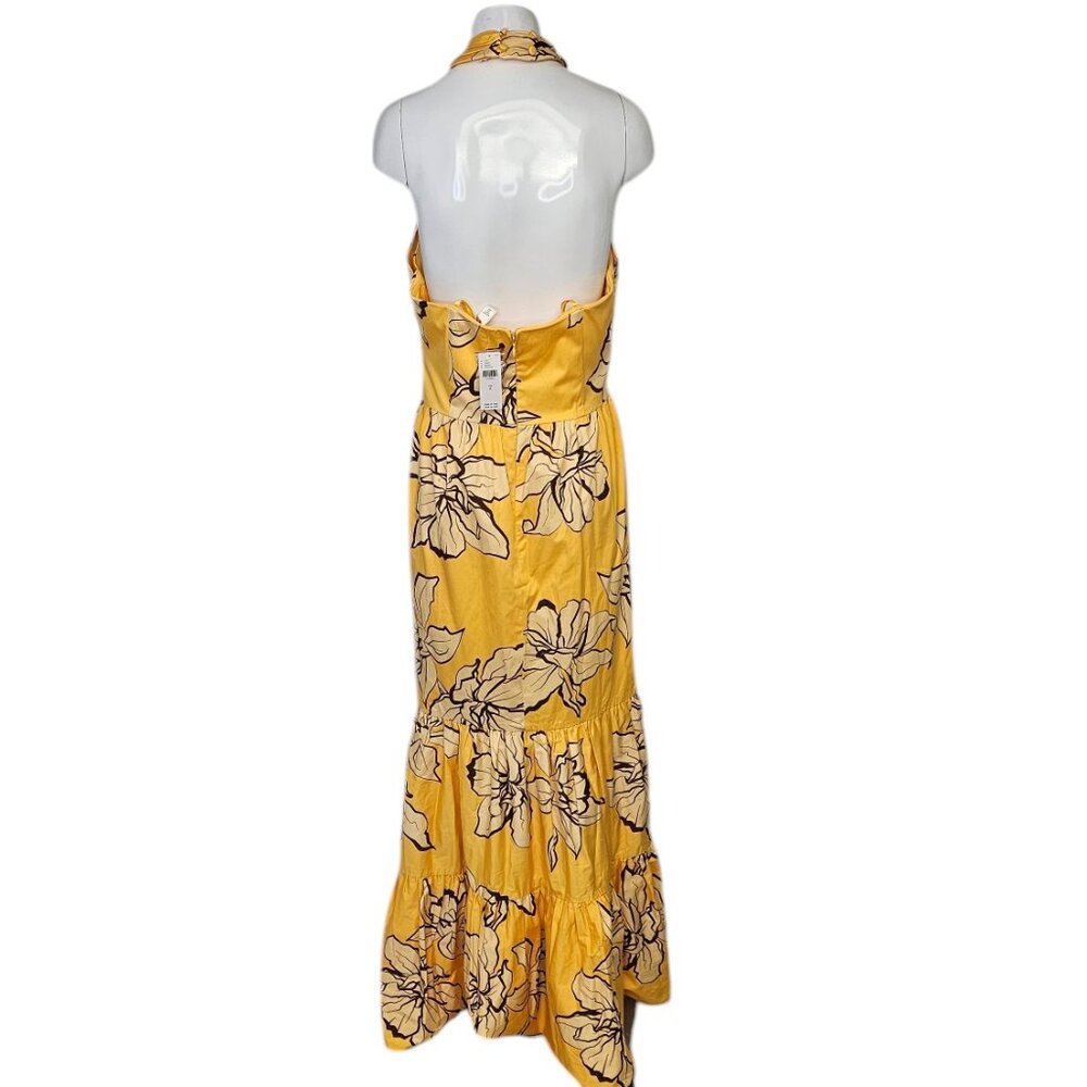 Anthropologie Hutch Floral Halter Maxi Dress – Luxy Thrift Anthropologie Hutch Floral Halter Maxi Dress – Luxy Thrift