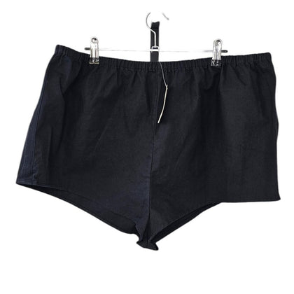 Anthropologie Womens Linen Blend Tap Micro Shorts