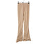 Bo+Tee Womens Ribbed Wide Leg Pull On Pants