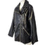 Anthropologie Maeve Oversized Faux-Leather Moto Jacket