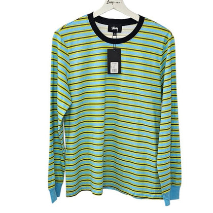 Stussy Womens Striped Long Sleeve T-Shirt