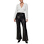 Aritzia Wilfred Adele Vegan Leather Flared High Rise Pants