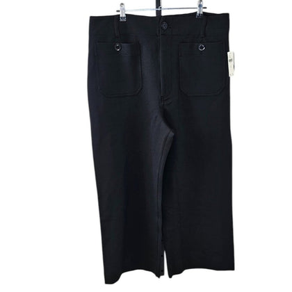 Anthropologie Maeve The Colette Knit Crop Wide-Leg Pants