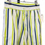 Anthropologie Boxy Bermuda Shorts Striped