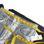 Joe's Jeans Mia Foil High-Rise Wide-Leg Jeans