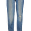 MOTHER Womens The Looker Ankle Fray Jeans