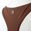 Buffbunny Collection Womens High Neck Crop Sports Top
