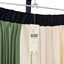Anthropologie Pleated Colorblock Midi Skirt