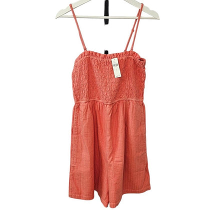 Anthropologie Pilcro Sleeveless Smocked Romper
