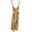 MOTHER More Is More Sleeveless, Embroidered Tie Front Cotton Maxi Dress