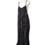 Farm Rio Womens V-Neck Sequin Slip Dress
