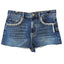 Anthropologie Pilcro Embellished Gemstone Lover Denim Shorts