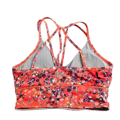Born Primitive Floral Strappy Back Sports Bra