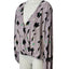 ASTR The Label Pleated Plisse Surplice V-Neck Floral Blouse
