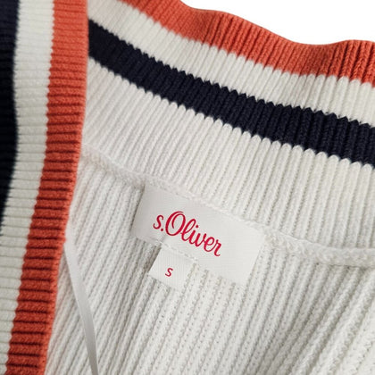 s. Oliver Womens Knit V-Neck Sleeveless Vest