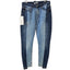 GRLFRND The Karolina High Waist Skinny Two Tone Jeans