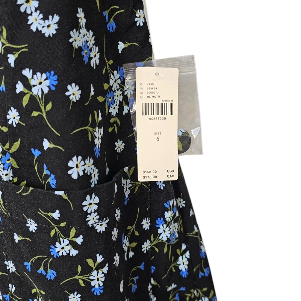 Anthropologie Maeve Halter V-Neck Scallop Floral Mini Dress Luxy Thrift Anthropologie Maeve Halter V-Neck Scallop Floral Mini Dress Luxy Thrift
