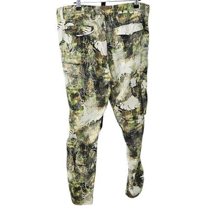 Masons Italy Womens Asia Snake Camouflage Cargo Pants