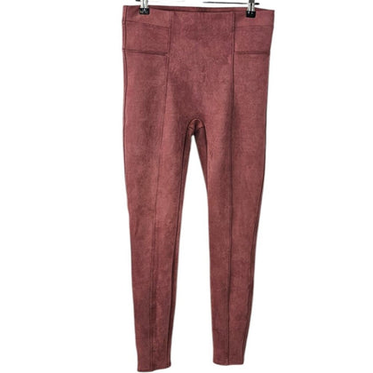 SPANX Womens Faux Suede Leggings