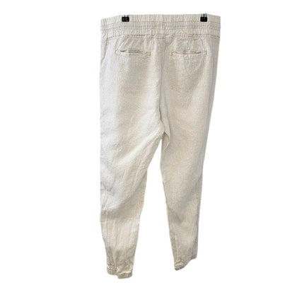 Athleta Womens Cabo 100% Linen Joggers