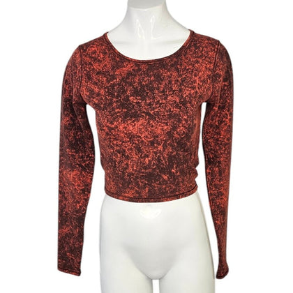 Lululemon Wunder Train Cropped Long Sleeve Shirt