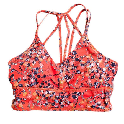 Born Primitive Floral Strappy Back Sports Bra
