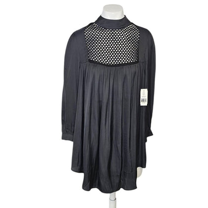 SMYTHE Womens Mock Neck Prairie Tunic