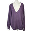 Aritzia Wilfred Free Hush Knit V-Neck Chenille Super Soft Sweater