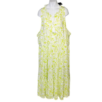 Torrid Midi Wash Gauze Tiered Dress