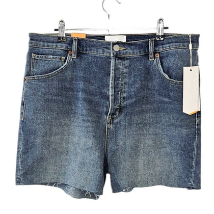 DU/ER Womens Midweight Performance Denim High Rise Short