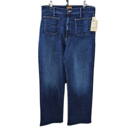 MOTHER The Patch Pocket Rambler Sneak Jeans