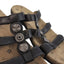 Taos Womens Prize 3 Leather Slide Sandals