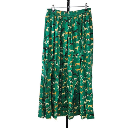 Anthropologie Maeve The Jacie Poplin Printed Maxi Skirt