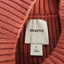 Anthropologie Maeve Long Sleeve Mock Neck Tie Waist Sweater Dress