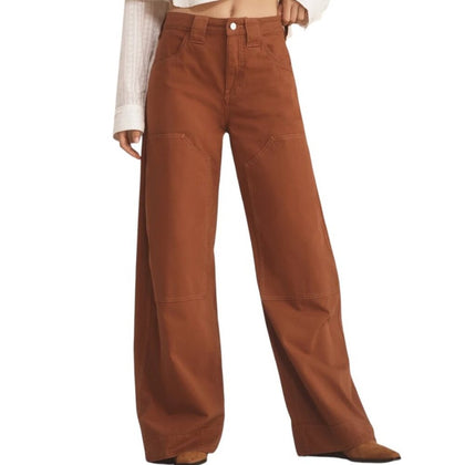 Anthropologie Pilcro Puddle Curve Wide-Leg Pants