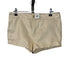 Abercrombie & Fitch Womens Gold Metallic, Cream Shorts