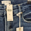 Good American Good Waist High-Rise Cropped Palazzo Jeans