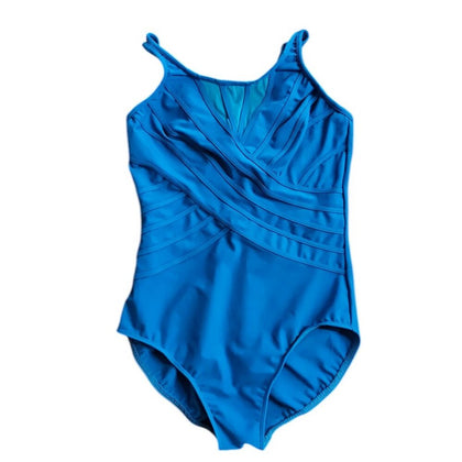 Miraclesuit Illusionist Mesh Neck One Piece Swimsuit