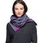 Lululemon Vinyasa Scarf, Rulu, Heathered Herringbone Black Grape