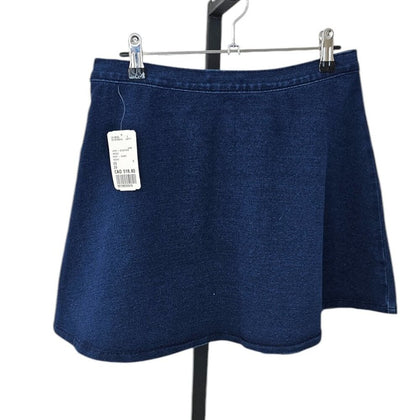 Forever 21 Womens Chambray Blue Mini Skirt