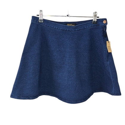 Forever 21 Womens Chambray Blue Mini Skirt