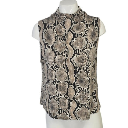 Aritzia Babaton Mock Neck Sleeveless Top