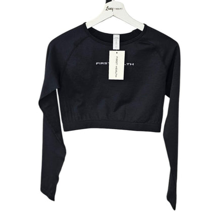 First Health Apparel Enhance Cropped Long Sleeve