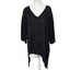 Oh My Gauze! Womens Aysymmetrical Lagenlook Cotton V-Neck Top