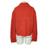 COS Womens Wool Alpaca Blend High V-Neck Shawl Collar Sweater
