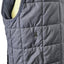 Kit and Ace Women's Quilted V-Neck Snap Button Vest