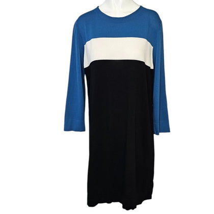 Diane Von Furstenberg Aina Color Block Mini Dress