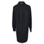 Kate Spade Griffin Tie Neck button Front Crepe Dress