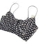 Anthropologie Womens Sequin Star Print Bralette